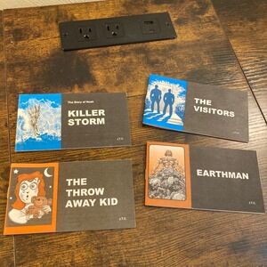 Jack Chick Publications Gospel Tracts Lot of 4 Bundle Killer Storm Earthman JTC